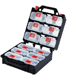 Assorted Case With Various Compartments